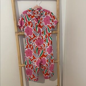 Colorful Floral Jumpsuit